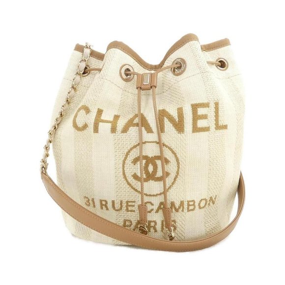 CHANEL Handbags - CHANEL Deauville Line 57536 Shoulder bag #260-004-594-8855